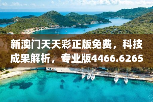 新澳门天天彩正版免费，科技成果解析，专业版4466.6265