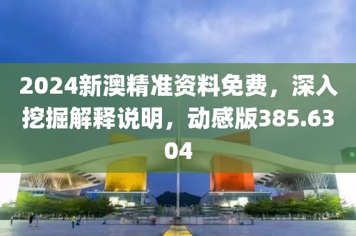 2024新澳精准资料免费，深入挖掘解释说明，动感版385.6304