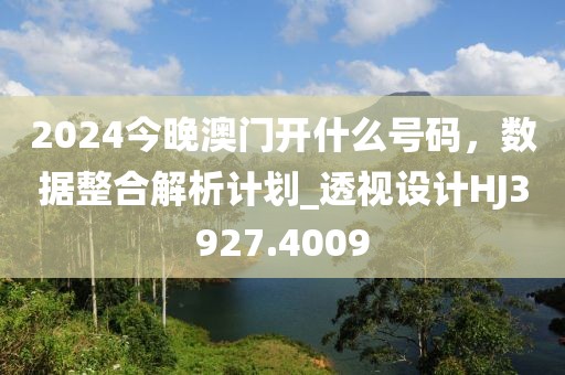 2024今晚澳门开什么号码，数据整合解析计划_透视设计HJ3927.4009