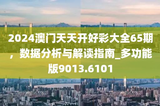 2024澳门天天开好彩大全65期，数据分析与解读指南_多功能版9013.6101