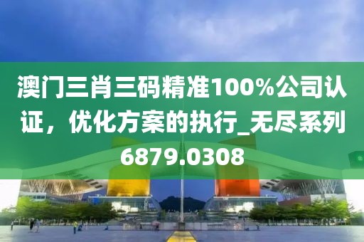 澳门三肖三码精准100%公司认证，优化方案的执行_无尽系列6879.0308