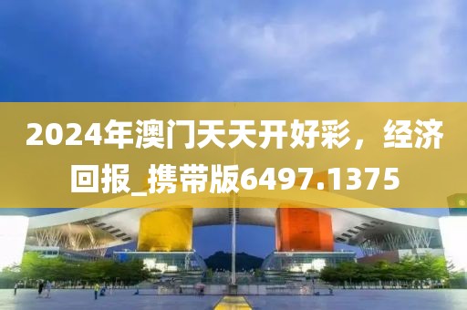 2024年澳门天天开好彩，经济回报_携带版6497.1375