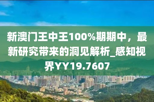 新澳门王中王100%期期中，最新研究带来的洞见解析_感知视界YY19.7607