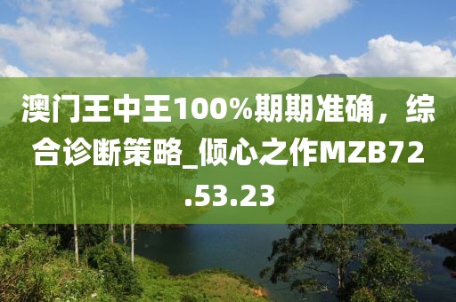 澳门王中王100%期期准确，综合诊断策略_倾心之作MZB72.53.23