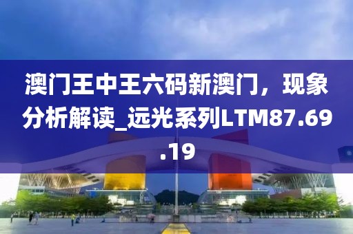 澳门王中王六码新澳门，现象分析解读_远光系列LTM87.69.19