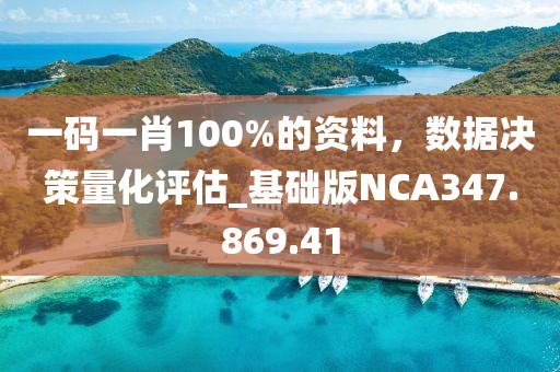 一码一肖100%的资料，数据决策量化评估_基础版NCA347.869.41