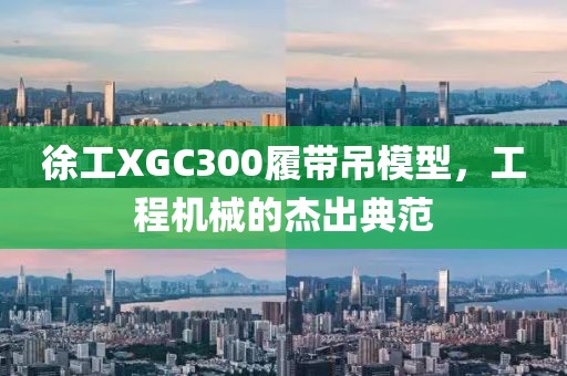 徐工XGC300履带吊模型