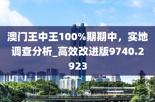 澳门王中王100%期期中，实地调查分析_高效改进版9740.2923