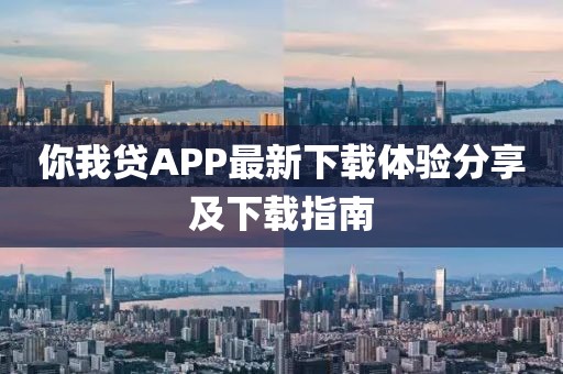 你我贷APP最新下载体验分享及下载指南