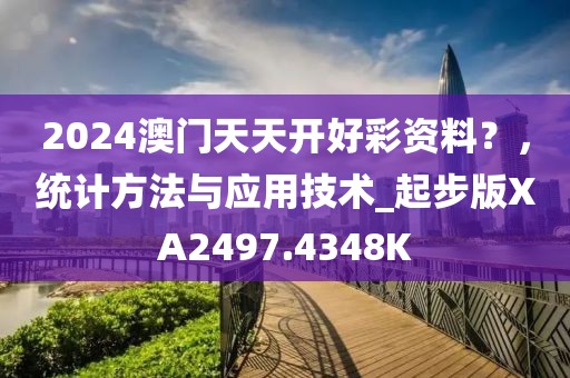 2024澳门天天开好彩资料？，统计方法与应用技术_起步版XA2497.4348K