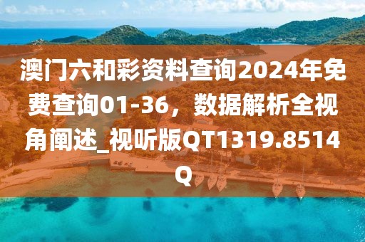 澳门六和彩资料查询2024年免费查询01-36，数据解析全视角阐述_视听版QT1319.8514Q