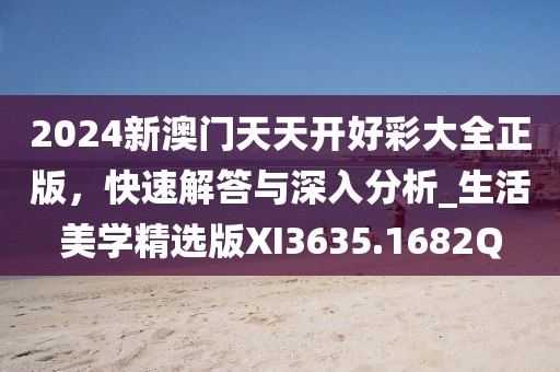 2024新澳门天天开好彩大全正版，快速解答与深入分析_生活美学精选版XI3635.1682Q