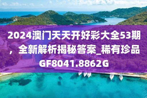 2024澳门天天开好彩大全53期，全新解析揭秘答案_稀有珍品GF8041.8862G