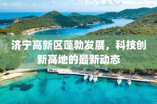 济宁高新区蓬勃发展，科技创新高地的最新动态