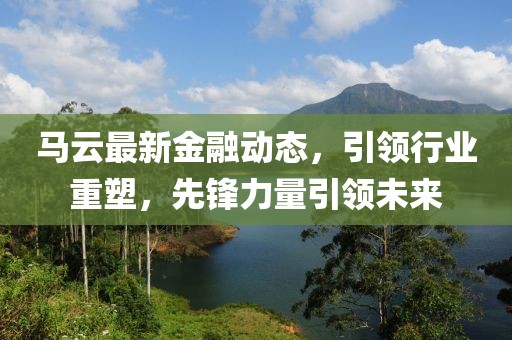 马云最新金融动态，引领行业重塑，先锋力量引领未来