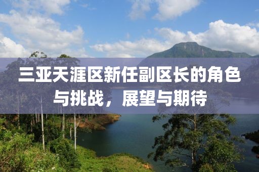 三亚天涯区新任副区长的角色与挑战，展望与期待