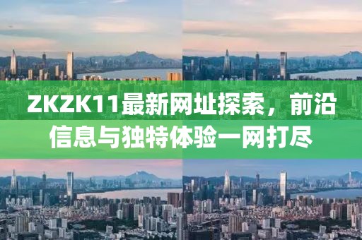 ZKZK11最新网址探索，前沿信息与独特体验一网打尽