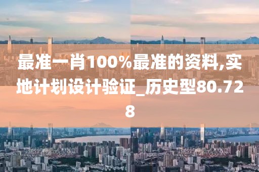 最准一肖100%最准的资料,实地计划设计验证_历史型80.728