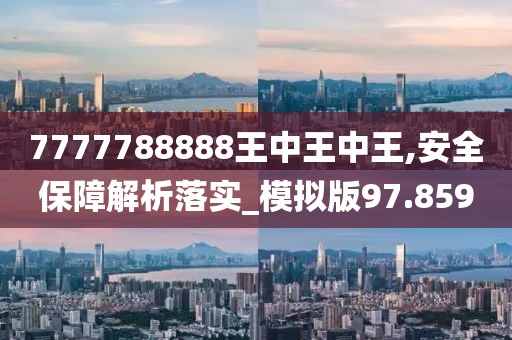 7777788888王中王中王,安全保障解析落实_模拟版97.859