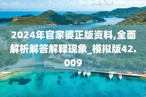 2024年官家婆正版资料,全面解析解答解释现象_模拟版42.009