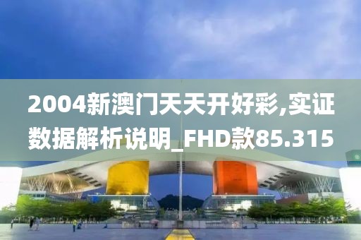 2004新澳门天天开好彩,实证数据解析说明_FHD款85.315