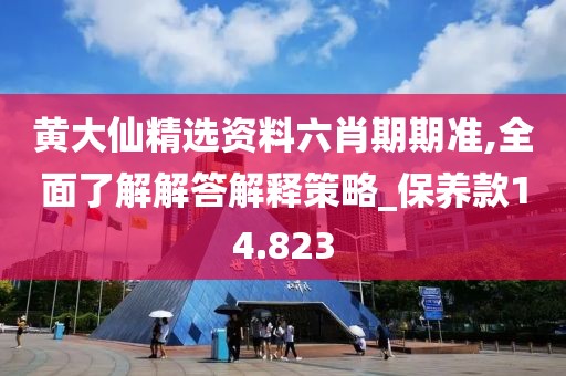 黄大仙精选资料六肖期期准,全面了解解答解释策略_保养款14.823