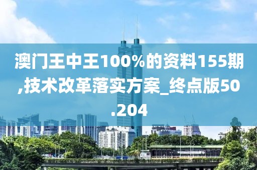 澳门王中王100%的资料155期,技术改革落实方案_终点版50.204