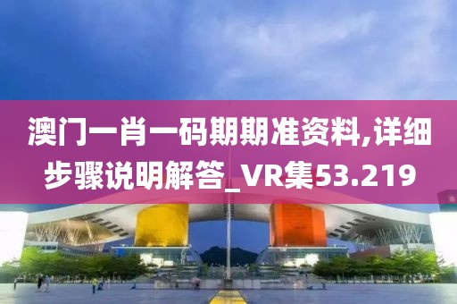 澳门一肖一码期期准资料,详细步骤说明解答_VR集53.219